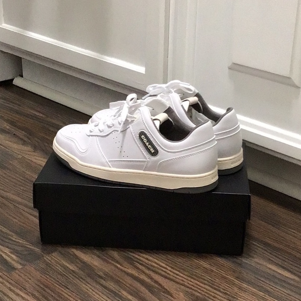 Coach Heather Grey/Optic White Sneaker